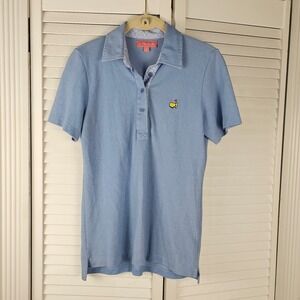 Magnolia‎ Lane Masters Womens Light Blue Golf Polo Shirt Small